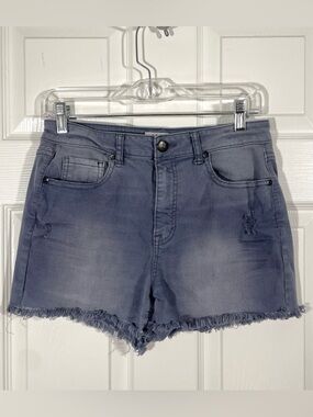 Tokyo Darling Super High Waisted Distressed Denim Shorts Festival grunge